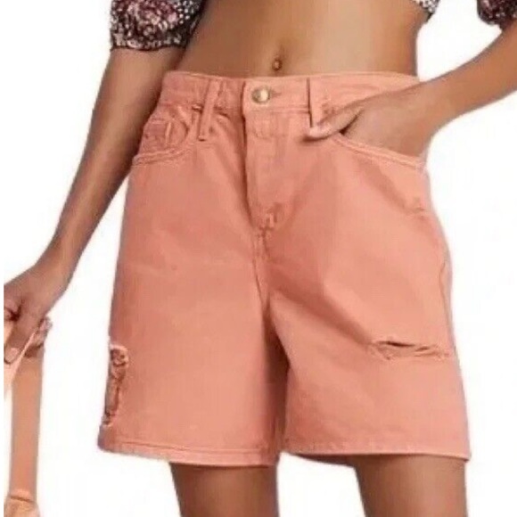 Wild Fable Peach Distressed Shorts 🍑 - Picture 3 of 9